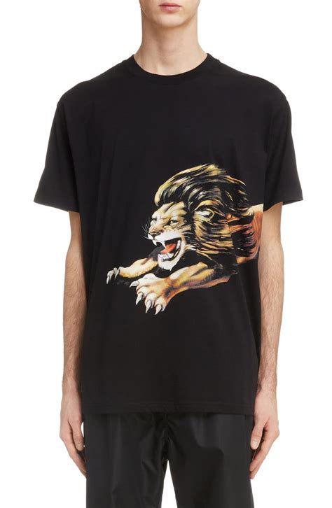 black givenchy tshirt|Givenchy graphic crewneck t shirt.